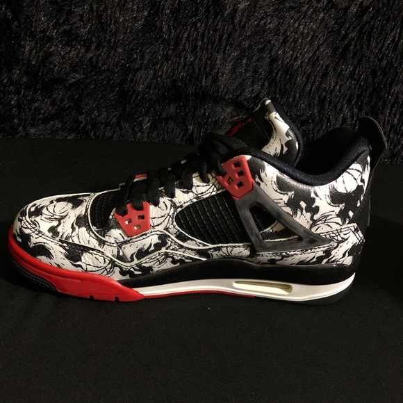 Air Jordan 4 Retro Singles Day / Tattoo GS Size 6.5 Y / Women’s 8 - Picture 8 of 15